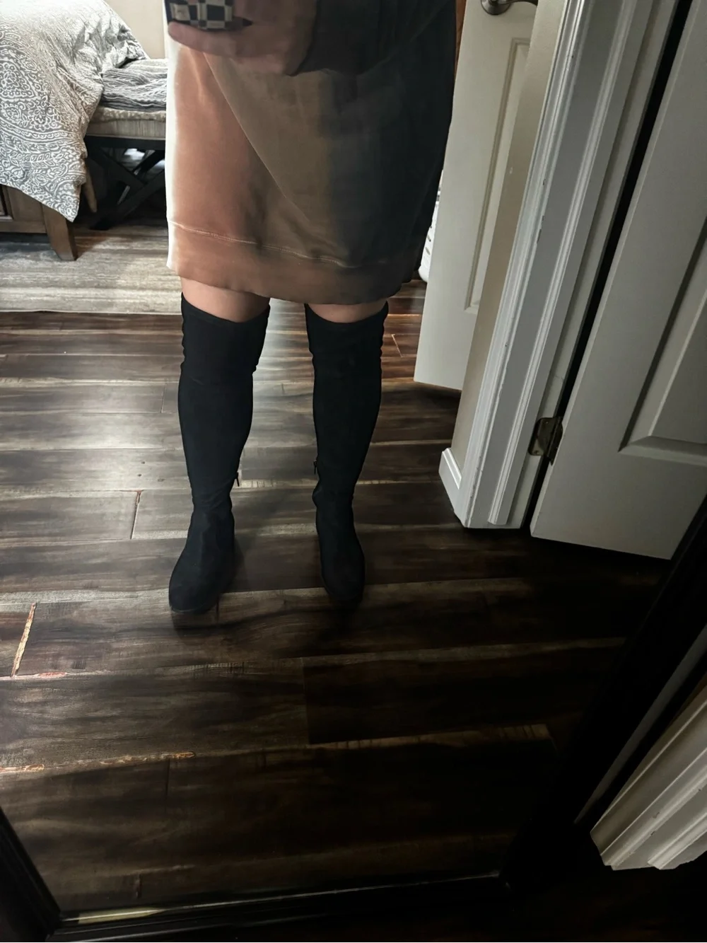 Unisa over the knee Black Boots